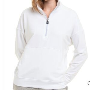 B Draddy Women's white Siobhan Sweatshirt logo*